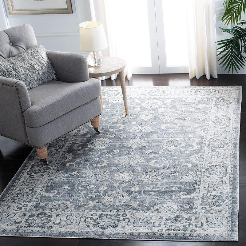 Aayam Performance Oriental Rug, Rectangle 6'7" x 9'