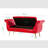Kilner Faux Leather Upholstered Storage Bench-462652297