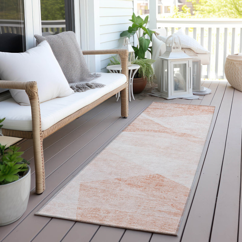  Tapis de porte antidérapant Malchow, Tapis de couloir 2 pi 3 po x 7 pi 6 po