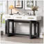 Console élégante avec trois tiroirs, table d'entrée très longue pour vestibule, couloir, salon, vestibule, couloir-423499410