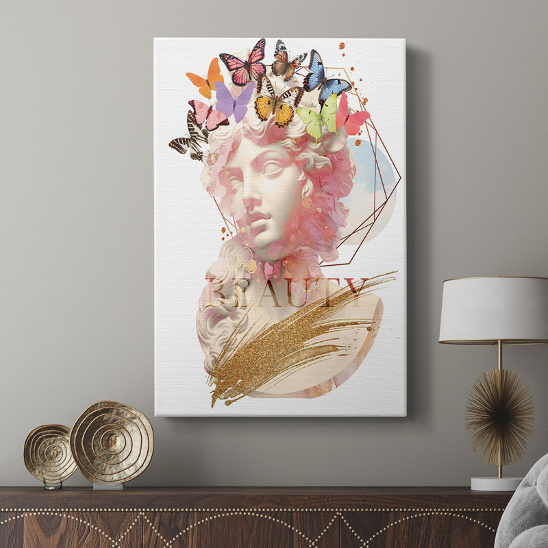 Déesse grecque II - galerie Cavas sur mesure, H 18 po x l 12 po