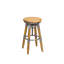 Yessenia Swivel Adjustable Height Counter Stool with Metal Frame