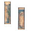 Grand ensemble de 4 peintures murales chinoises classiques pour la décoration de chambre