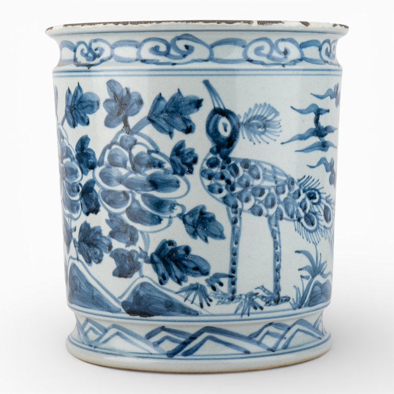Handcrafted Round Planter