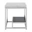 Table de bout avec rangement Carlas