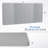VIVO Dark Gray 60 x 24 inch Universal Table Top for Sit to Stand Desk Frames-119707071