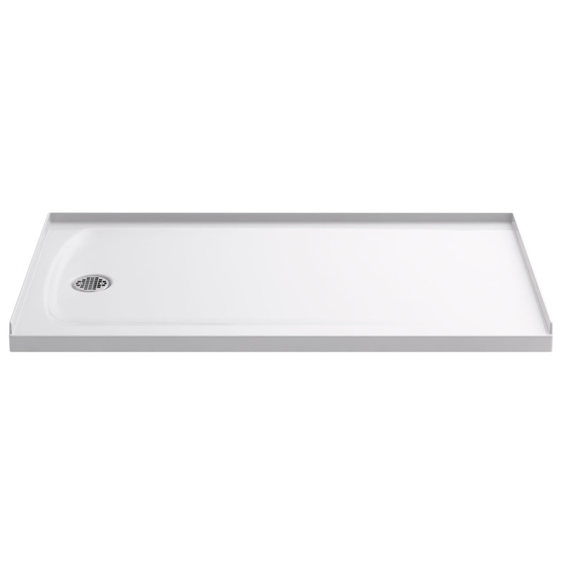 Ballast 60" x 32" Shower Base with Left-Hand Drain
