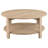Round Engineered Wood Coffee Table