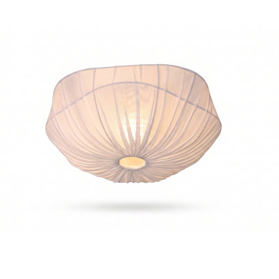 Cinda 24" Fabric Flush Mount