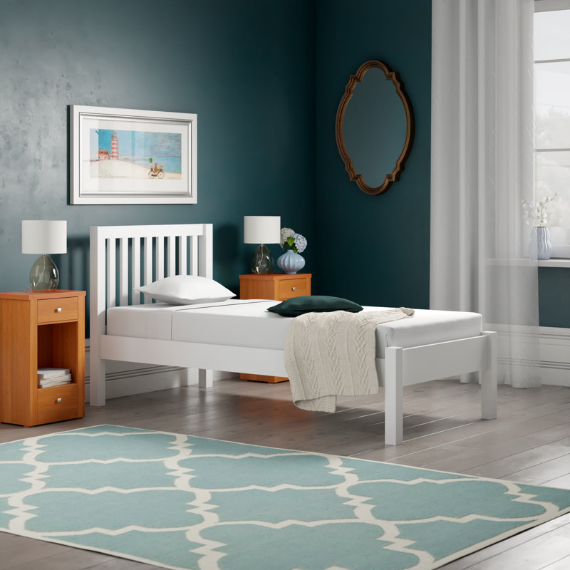 Hayes Bed Frame, Single (3'), White