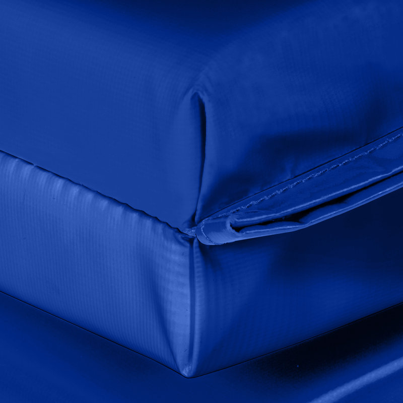 Tapis d'exercice pliable 2 pi x 6 pi, Bleu