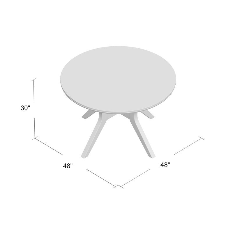 Table de salle à manger Stiltner, Noyer