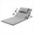 Bed Backrest Electric Adjustable, Neutral Gray Foam, 300 lbs Weight Capacity With Remote Control for Home Hospital Care
