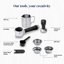 Dedica Duo Manual Coffee Machine White-115310594