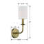 Applique murale articulée 1 lumière Akir-1248086877