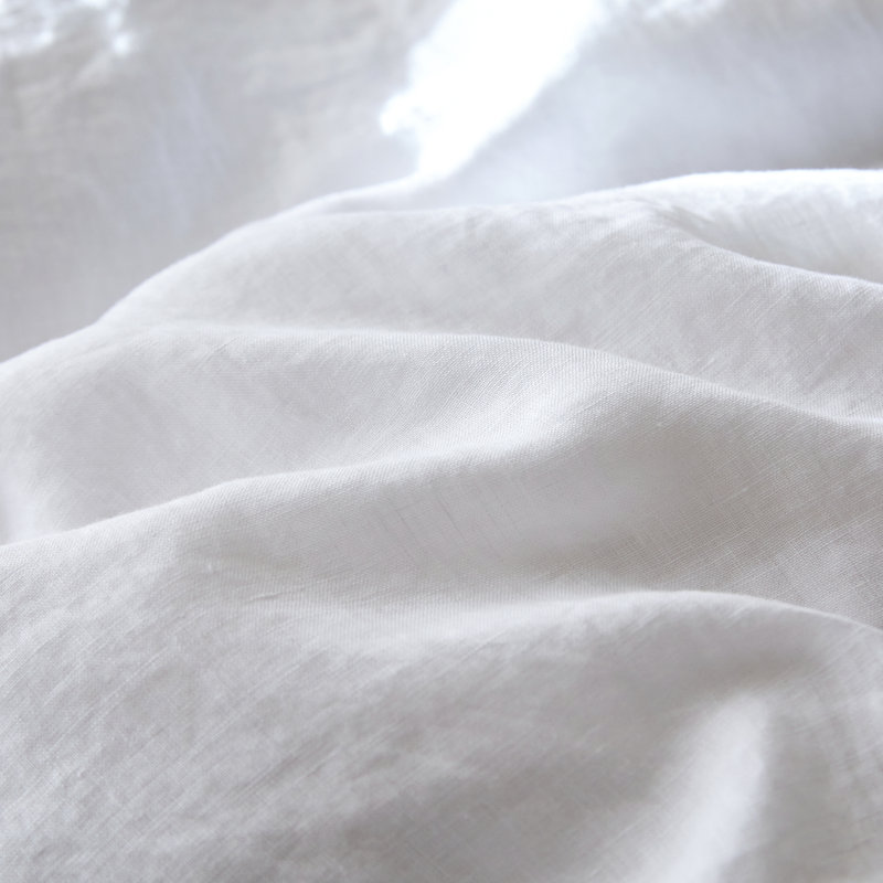 Duvet Cover Set-Button Loop, King Duvet Cover + 2 King Shams, White