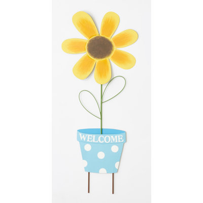 Piquet de jardin marguerite