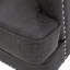 Chaise confortable en microfibre avec pieds en bouleau et cadre rembourré en ardoise moderne-100643285