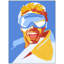 Male Skier Print by Thom Filicia