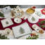 Christmas Tree POLKA DOT CHIP AND DIP 10"