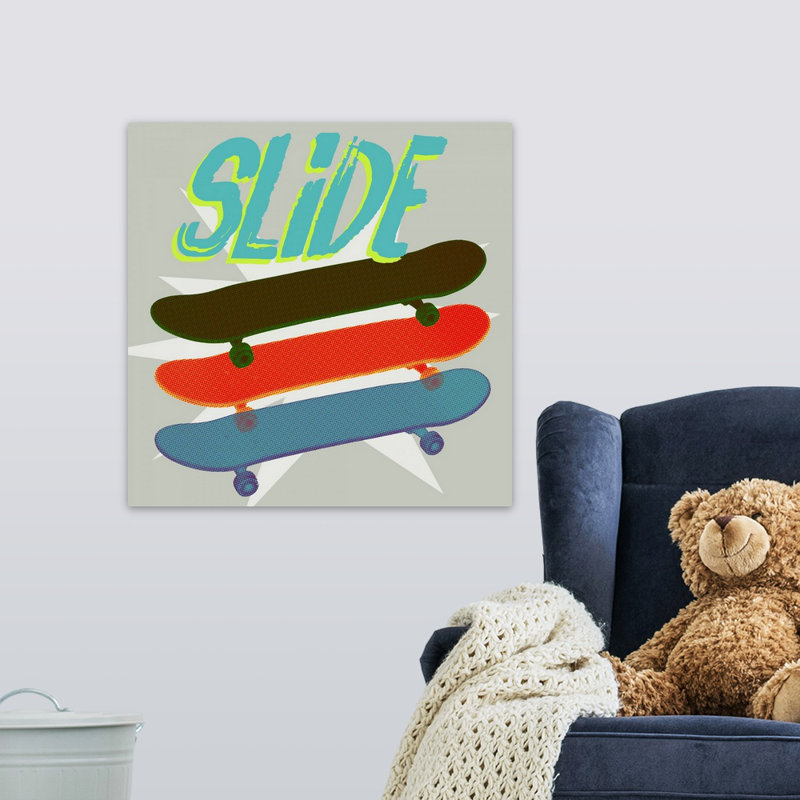 Art sur toile sk8r ii Sieber, Toile tendue, H 20 po x l 20 po x P 1,25 po