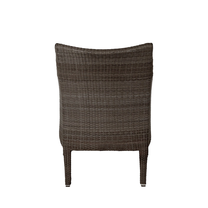 Athena Plus Patio Lounge Chair, Black Walnut