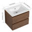 Meuble-lavabo mural avec lavabo en céramique-100841174
