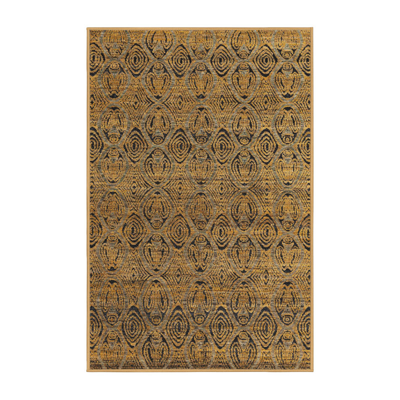Abstract Indoor Rug, Rectangle 6' x 9'