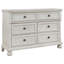 Dadrianna 6 Drawer 52" W Dresser