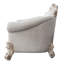 Fauteuil d'appoint blanc ivoire