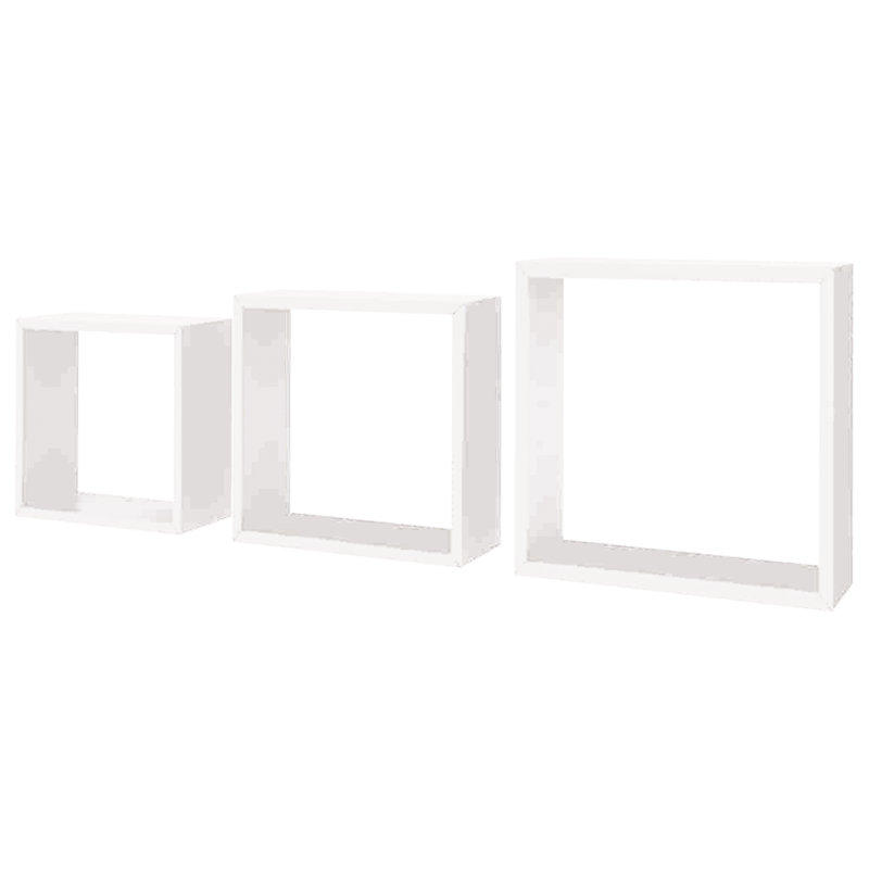 Laja 3 Piece Square, 30 cm H x 30 cm W x 10 cm D