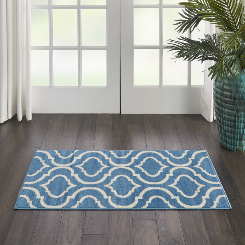 Tapis bleu Sheron, Rectangle 2 pi x 4 pi