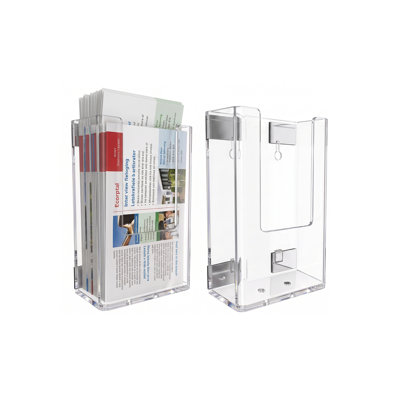 Porte-dépliant Trifold Magnet, paquet de 2