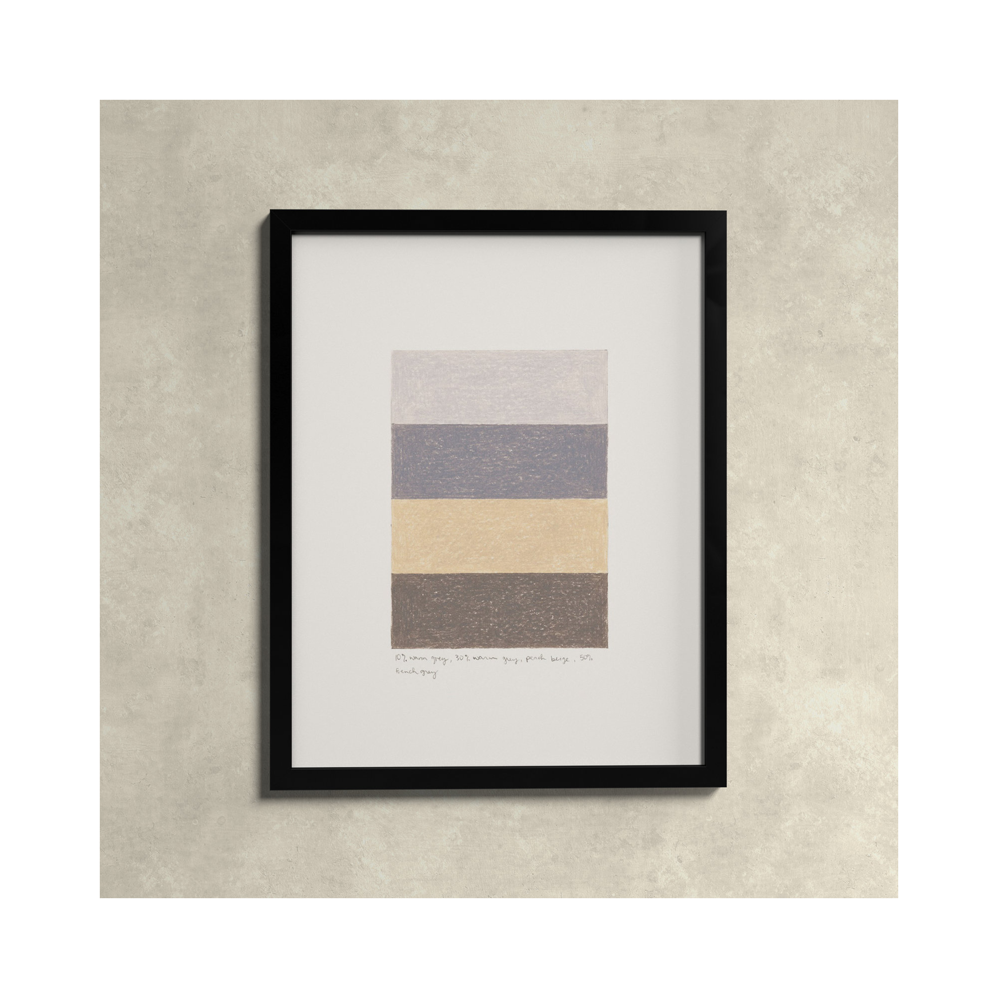 Stacks by Beth James, 30" H x 24" W x 1.25" D, Black Framed