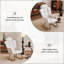 Chaise rembourrée avec fauteuil à bascule rembourré Teddy