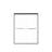 56”-60”W*72”H Double Sliding Shower Door with 5/16”(8mm) Thickened Upgrade Tempered Glass,aluminum alloy hardware,Matte Black-124532297