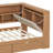 Storage Daybed With Desk And Lighted Upholstered Headboard-114217448-114217447