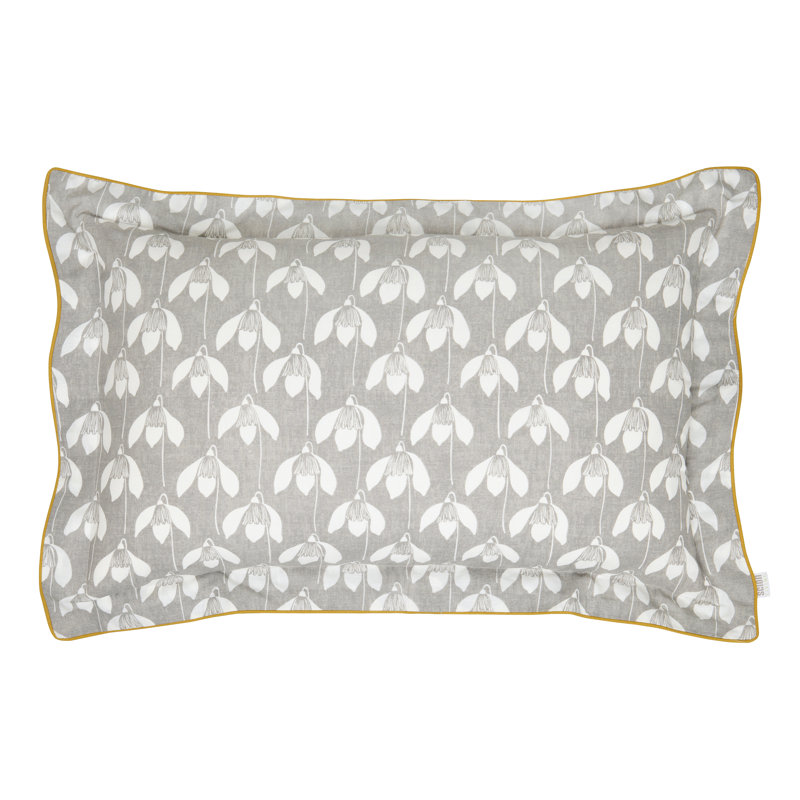 SNOW DROP 100% Cotton Pillowcase