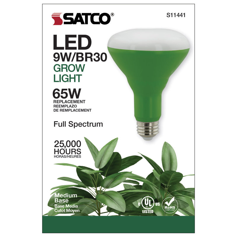9 Watt Green LED Bulb