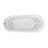 65" x 30" Freestanding Soaking Acrylic Bathtub-75227137