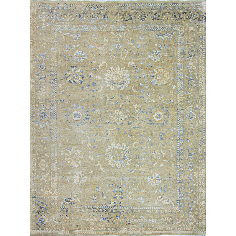 Oriental Area Rug, Rectangle 6' x 9'