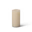 Flickering Wax Glow Wick Pillar Candle, 3"x6"-796472076