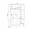 Braunstein 3 Door Wardrobe-87126999