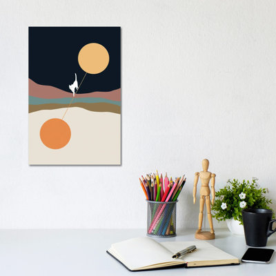 Cat Landscape LVI by Lim Heng Swee - Wrapped Canvas Print