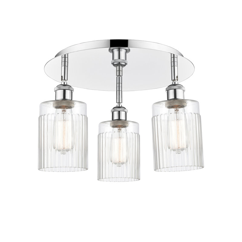 Plafonnier Bethy, Transparent, Chrome poli