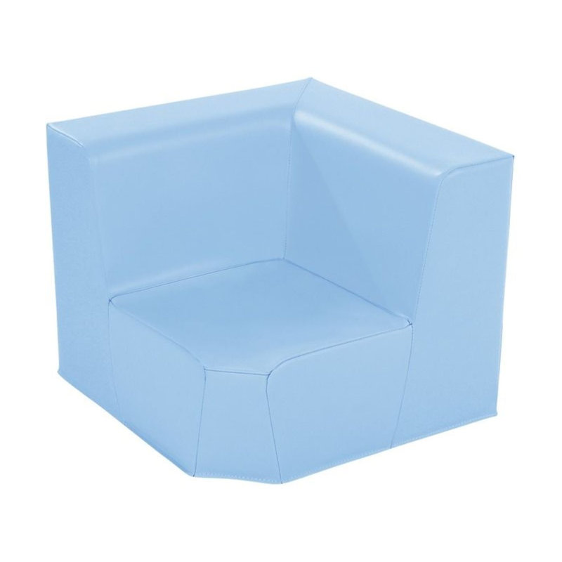 Hauteur du siège de l'unité de coin Harmony Series: 9 po, Light Blue
