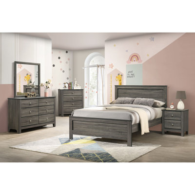 Picket House Furnishings Santino 4-Drawer Chest In Grey