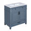 Meuble-lavabo de 30 po avec lavabo en céramique-121105528