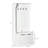 HOMCOM Hall Tree With Coat Rack, Storage And Sitting Bench, White-374632125