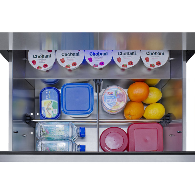 Summit Appliance 27" Wide Built-in Residential/Commercial 2-Drawer All-Refrigerator